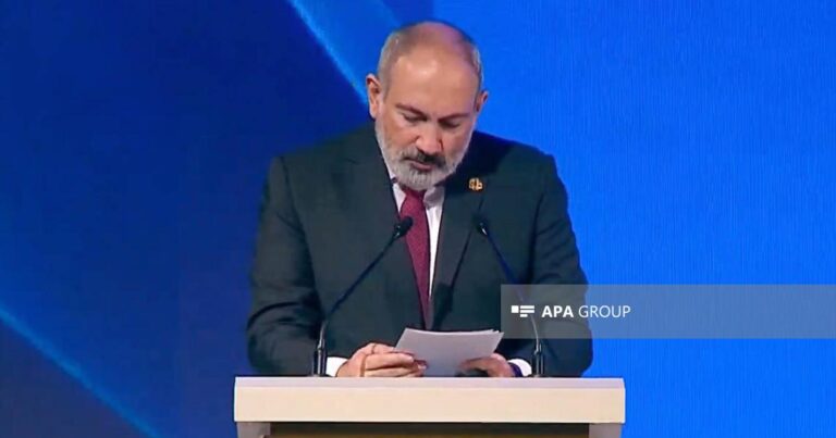 Paşinyan Qarabağ hərəkatını Ermənistanın dövlətçiliyinə təhlükə adlandırıb