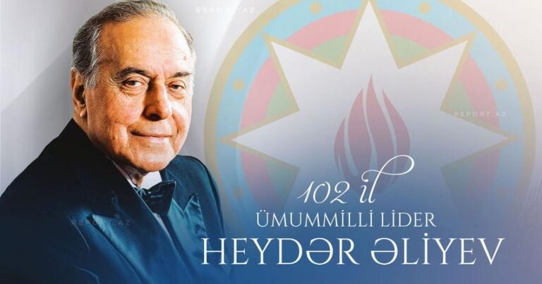 Ümummilli Lider Heydər Əliyevin anadan olmasının 102-ci ildönümüdür