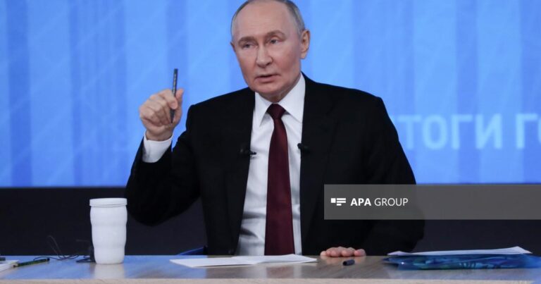 “Xüsusi hərbi əməliyyatın nəticəsi uzunmüddətli sülh olmalıdır” – Vladimir Putin