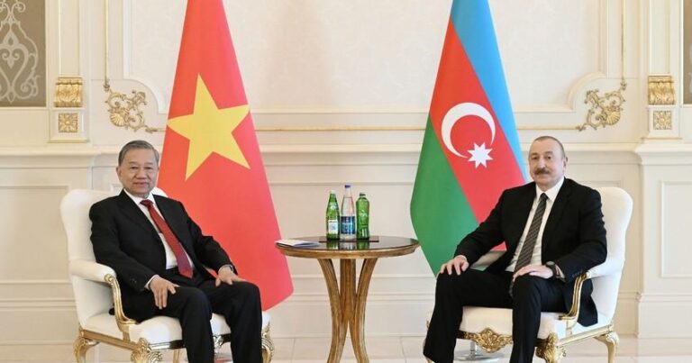 Prezident İlham Əliyevin To Lam ilə məhdud tərkibdə görüşü olub