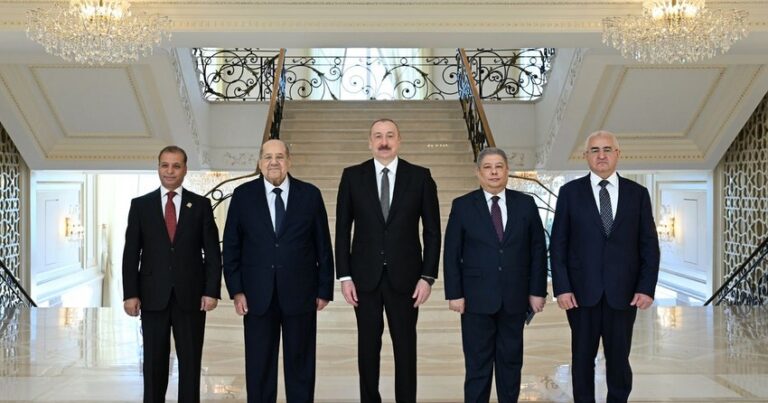 Prezident Misir Senatının sədrini qəbul etdi