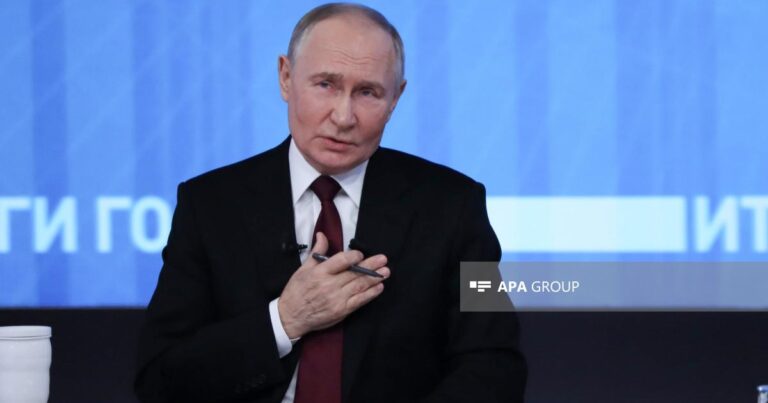 Ukrayna ilə barışıq qaçılmazdır – Vladimir Putin