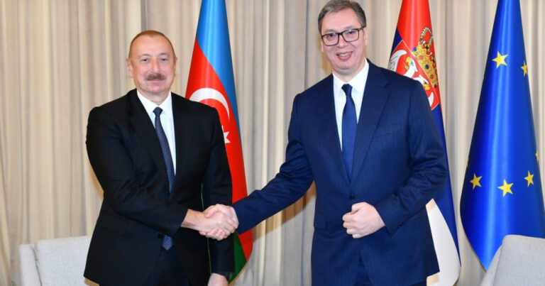 Vuçiç İlham Əliyevə məktub göndərdi