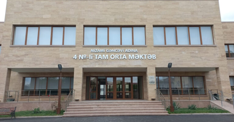 Xankəndidə yeni məktəb TİKİLİR