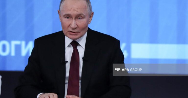Putin İranın bombalanmasını təcavüz adlandırıb