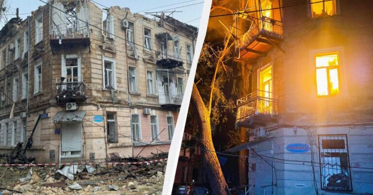 Rusiya İran dronları ilə Odessaya zərbə endirib