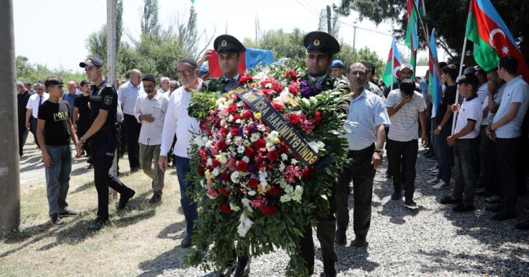 Şəhid Məzahir Kərimov dəfn edilib – FOTOLAR