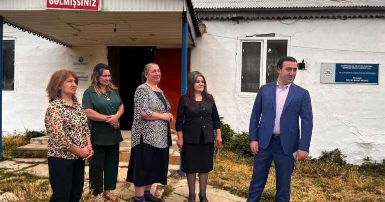 Mahir Süleymanlı Şabran rayonunun Qələgah kəndində vətəndaş qəbulu keçirdi – FOTOLAR