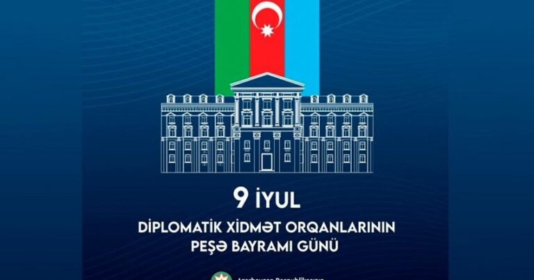 Bu gün Azərbaycanda Diplomatiya Günüdür
