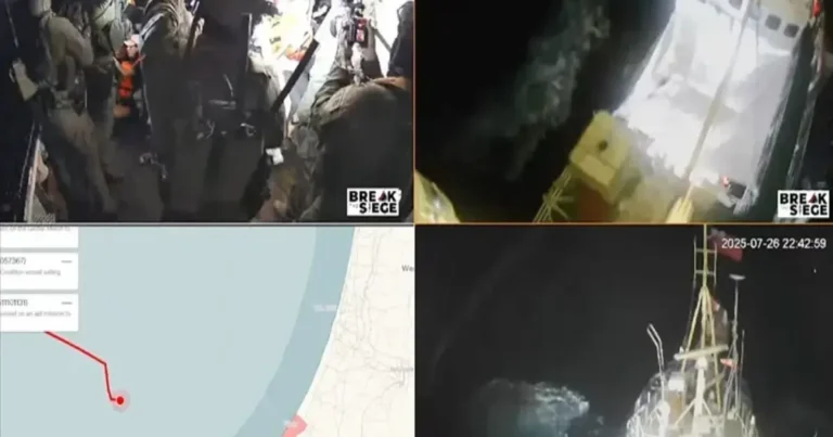 İsrail Qəzzaya humanitar yardım aparan gəmiyə basqın edib