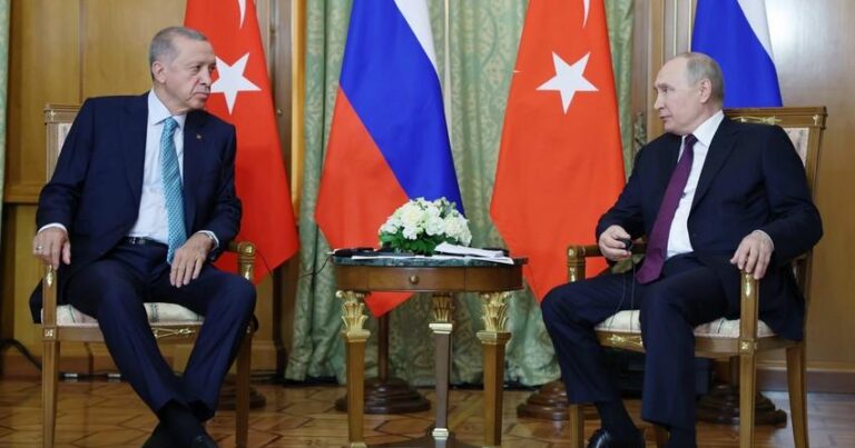 Ərdoğan və Putin Ukrayna məsələsini müzakirə ediblər