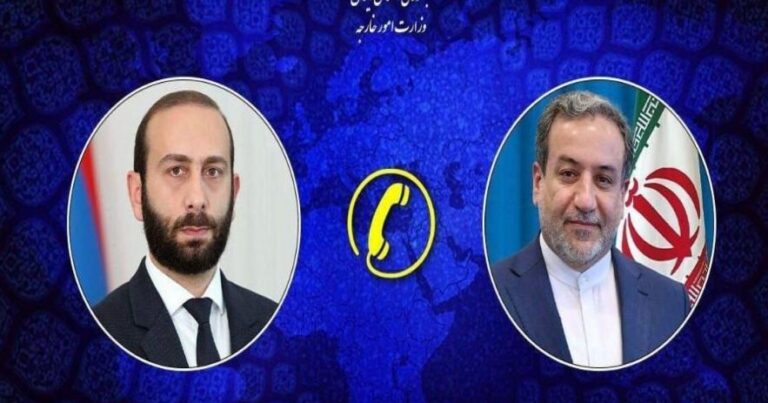 İran və Ermənistan XİN rəhbərlərinin telefon danışığı olub