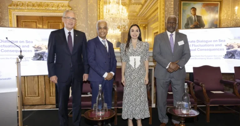 Leyla Əliyeva Londonda yüksəksəviyyəli iqlim dialoqunda iştirak edib