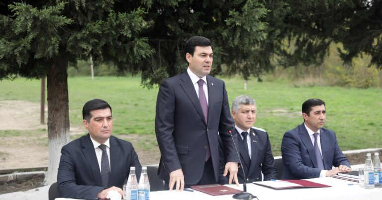 Elnur Rzayev Qaracik Zeyid kəndində səyyar qəbul keçirib – FOTOLAR