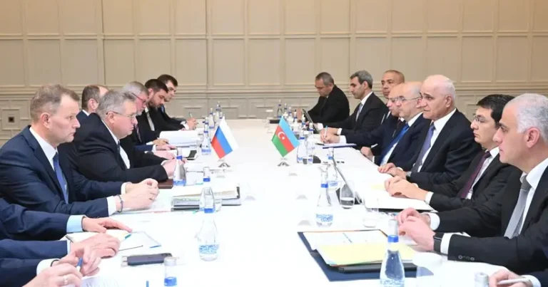 Bakıda Azərbaycan və Rusiya Baş nazirlərinin müavinlərinin görüşü olub