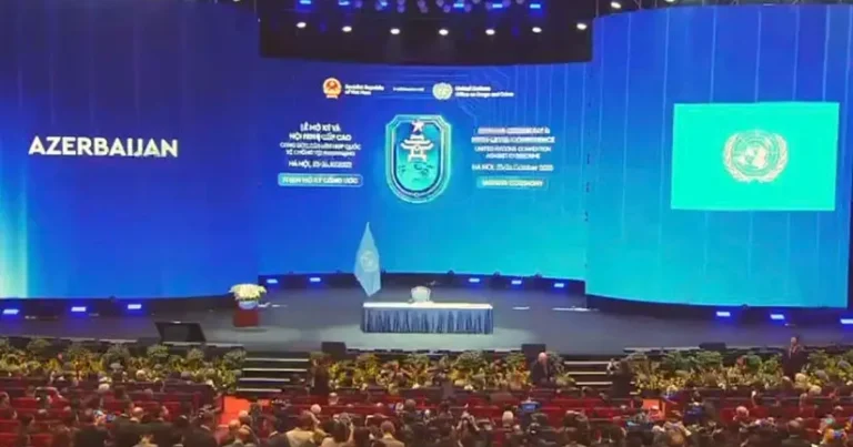 Azərbaycan BMT-nin “Kibercinayətkarlığa qarşı” Konvensiyasını imzalayıb Azərbaycan BMT-nin “Kibercinayətkarlığa qarşı” Konvensiyasını imzalayıb