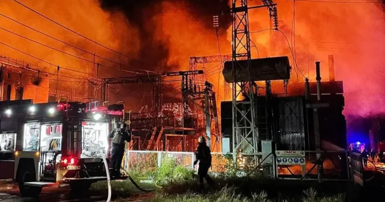 Rusiyanın hücumundan sonra Ukraynanın sənaye və enerji obyektləri zədələnib