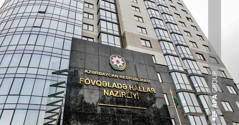 FHN gözlənilən hava şəraiti ilə əlaqədar əhaliyə müraciət edib