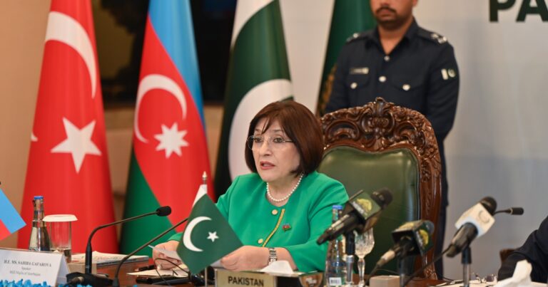 Sahibə Qafarova: Əlaqələrimiz üçtərəfli strateji tərəfdaşlıq səviyyəsinə yüksəlib