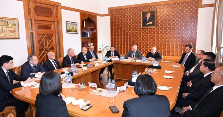 Konstitusiya Məhkəməsində beynəlxalq konfransın iştirakçıları ilə görüş keçirilib