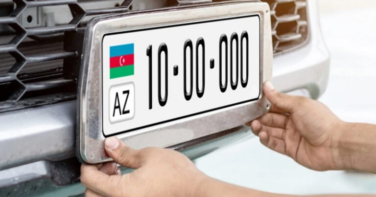 Avtomobil nömrələrində defis işarəsi ləğv edildi Avtomobil nömrələrində defis işarəsi ləğv edildi