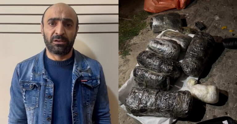 Keçmiş məhkum 10 kq narkotiklə tutuldu