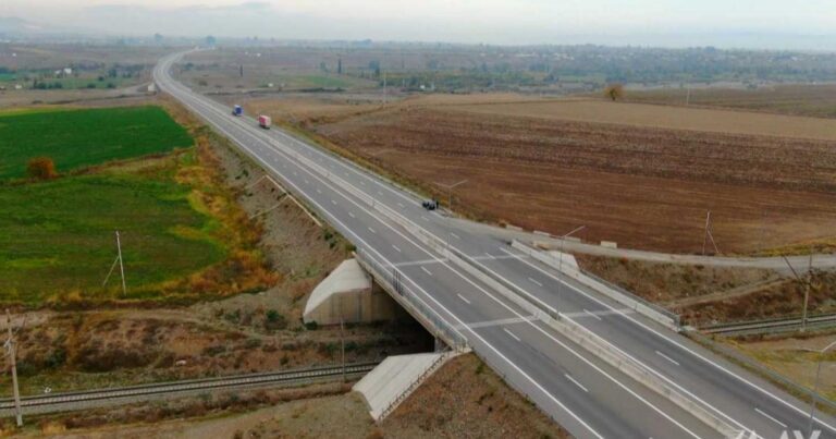 Bakı-Ələt-Qazax-Gürcüstan avtomobil yolunda təmir yekunlaşır