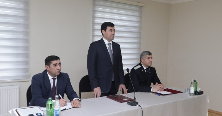 Elnur Rzayev Aslanoba kəndində səyyar qəbul keçirdi – FOTOLAR