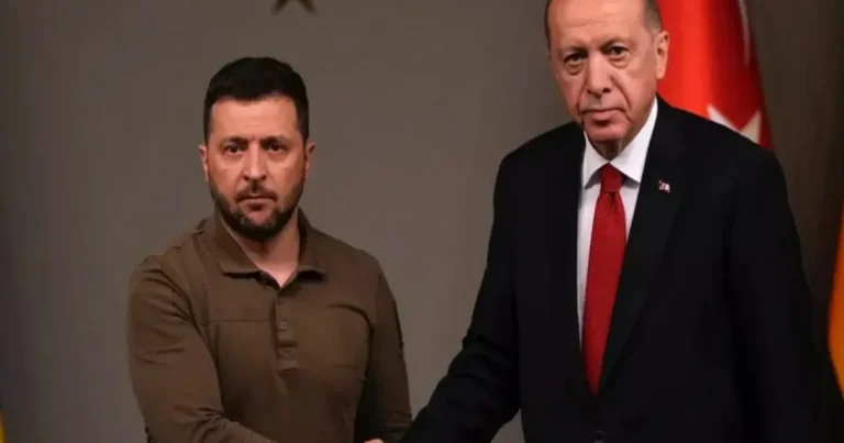 Ərdoğan Zelenski ilə görüşüb