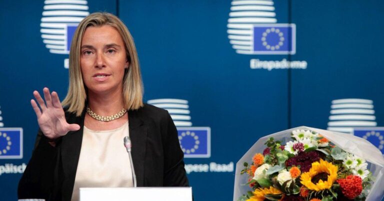 Aİ-nin sabiq ali nümayəndəsi Federika Moqerini saxlanılıb