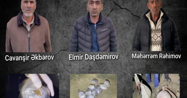 Lerikdə narkokuryerlər saxlanılıb