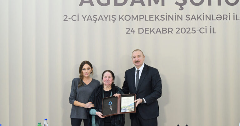 Ağdamda 2-ci yaşayış kompleksinin açılışı oldu – YENİLƏNİB