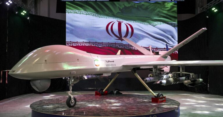 Rusiya İran dronları ilə Ukrayna şəhərlərinə hücum edib