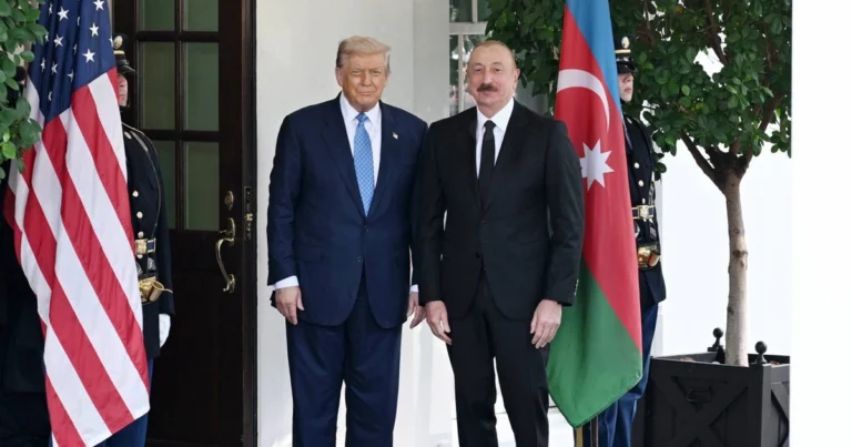 İlham Əliyev Trampla TRIPP layihəsini müzakirə etdi