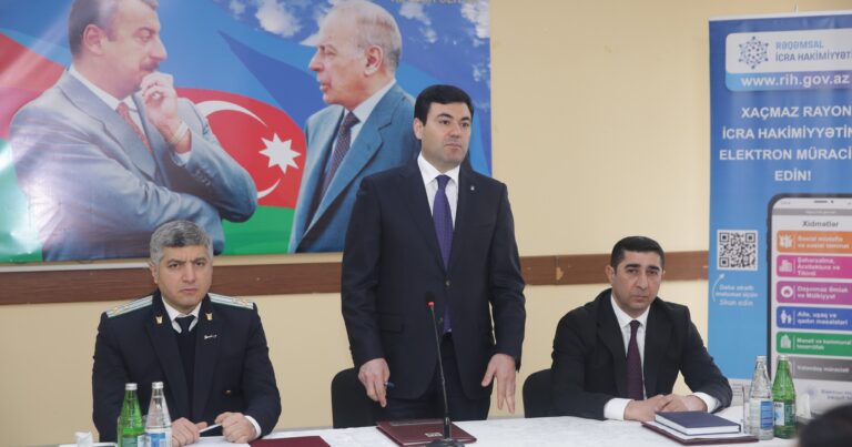 Elnur Rzayev Nərəcan kəndində sakinlərlə görüş keçirib – FOTOLAR