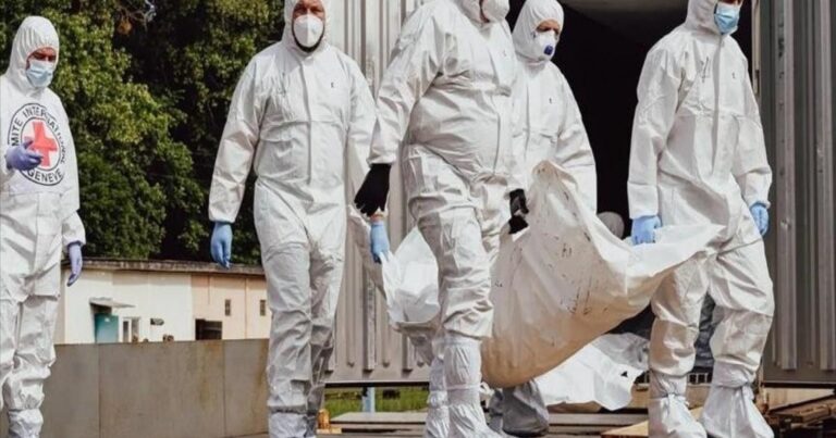 Rusiya daha 1000 hərbçinin meyitini Ukraynaya təhvil verib