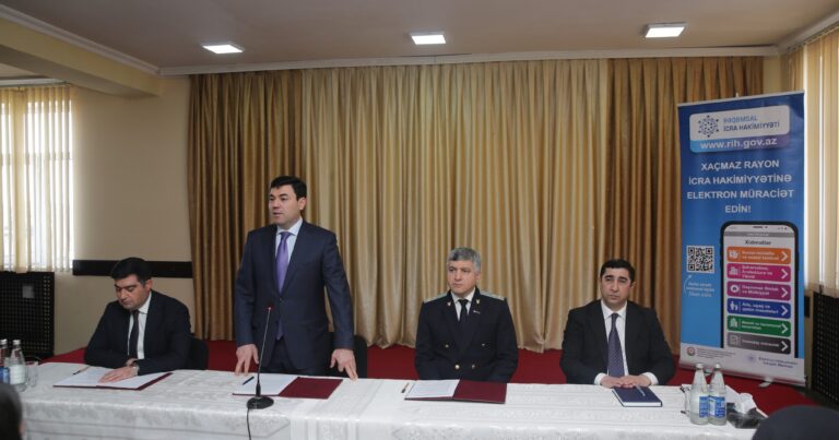 Elnur Rzayev növbəti səyyar qəbul Köhnə Xaçmaz kəndində keçirilib – FOTOLAR