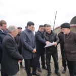 Elnur Rzayev təbii fəlakətdən zərər çəkən Cığatay və Qarğalıq kəndlərində sakinlərlə görüşüb – FOTOLAR