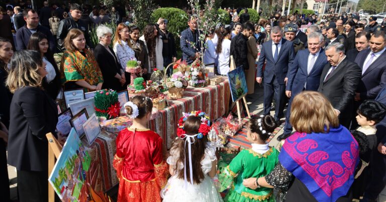 Şabran rayonunda Novruz bayramına həsr olunmuş konsert tədbiri keçirilib – FOTOLAR
