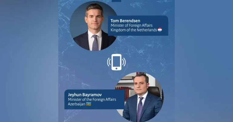 Niderlandın XİN rəhbəri İranın Naxçıvana hücumunu pisləyib