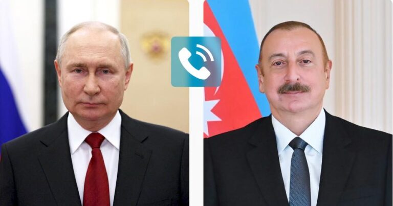 Putin İlham Əliyevə zəng etdi