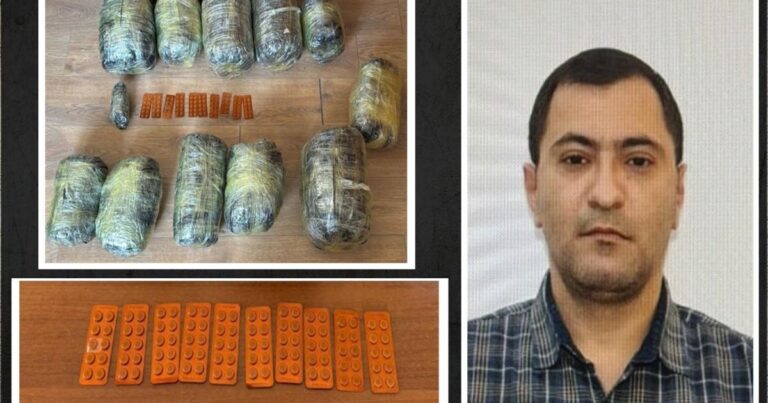 Saray qəsəbəsində 15 kq narkotik aşkarlanıb