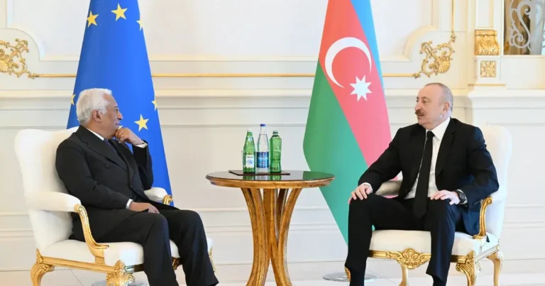 İlham Əliyevin Antonio Koşta ilə təkbətək görüşü olub