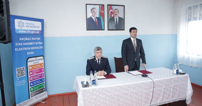 Elnur Rzayev Ləcət kəndində səyyar qəbul keçirib – FOTOLAR