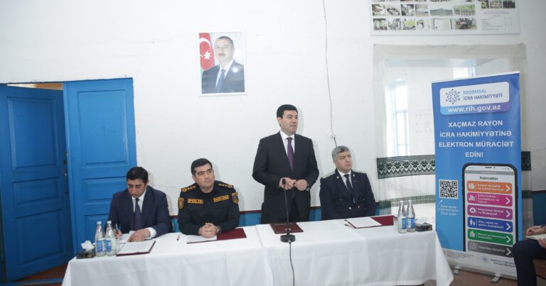 Elnur Rzayev Xanoba kəndində səyyar görüş keçirib – FOTOLAR