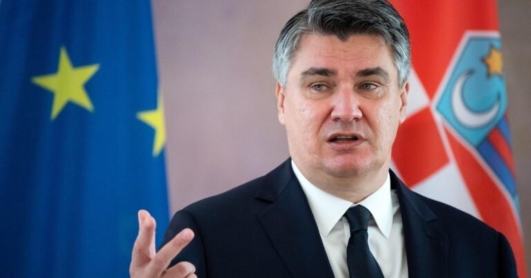 “Aİ alman tankları istehsal edən layihəyə çevrilib” – Xorvatiya Prezidenti