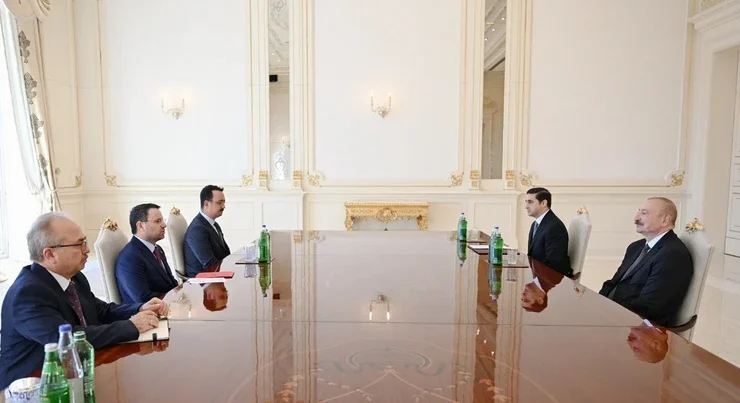 İlham Əliyev Türkiyənin ədliyyə nazirini qəbul edib – FOTOLAR