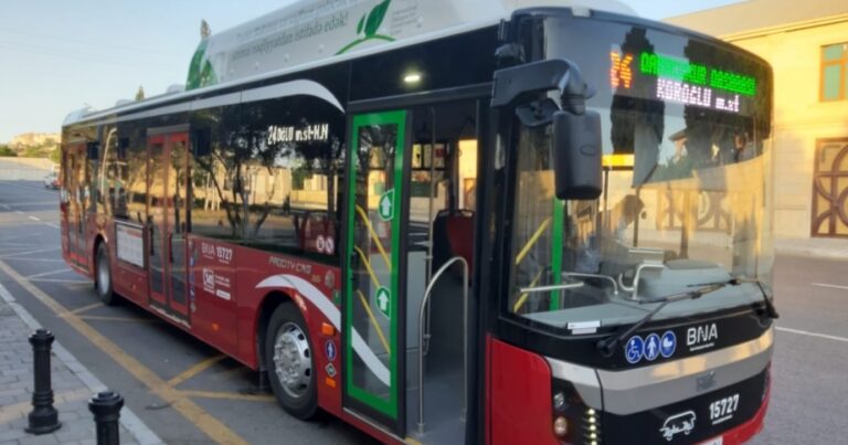 Bakıda avtobus marşrutunun hərəkət sxemi dəyişdirildi Bakıda avtobus marşrutunun hərəkət sxemi dəyişdirildi