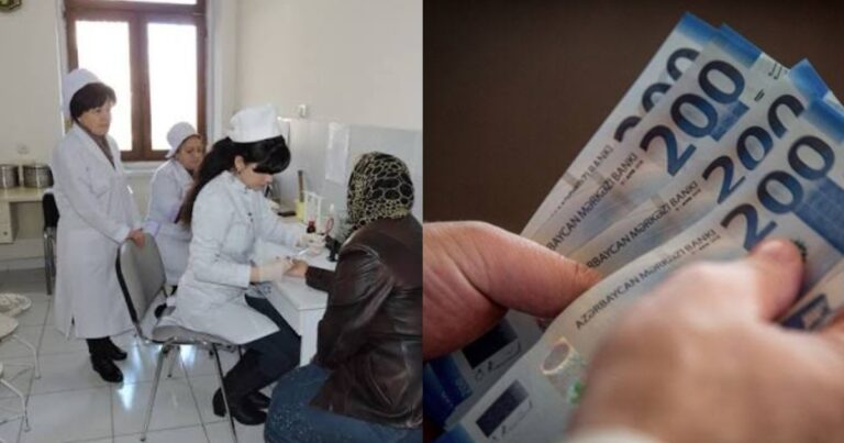 Ambulator həkimlərə 2700 manatadək əlavə ödəniş veriləcək Ambulator həkimlərə 2700 manatadək əlavə ödəniş veriləcək