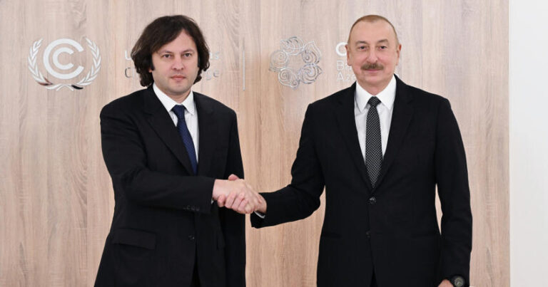 İlham Əliyev Gürcüstanın Baş nazirinə zəng etdi